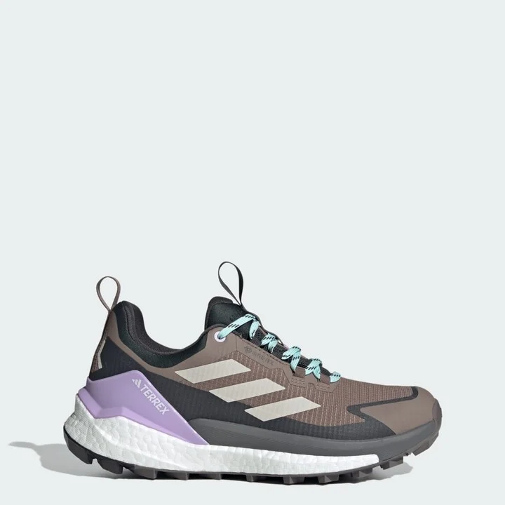 adidas Terrex Free Hiker 2.0 Low Gore-Tex Hiking Shoes Trace Brown 5 Womens