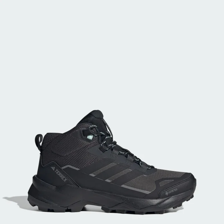 adidas Terrex Skychaser AX5 Mid GORE-TEX Hiking Shoes Carbon 5 Womens