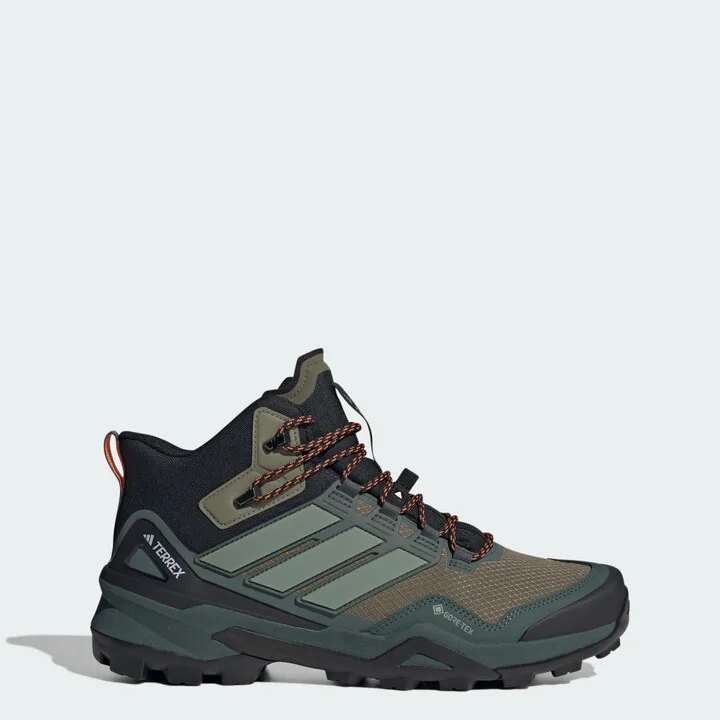 adidas Terrex Skychaser Mid GORE-TEX Hiking Shoes Olive Strata 7 Mens