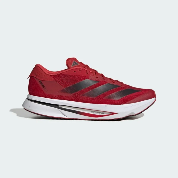 adidas Texas Tech Adizero SL2 Running Shoes Team Power Red 2 M 6 / W 7 Unisex