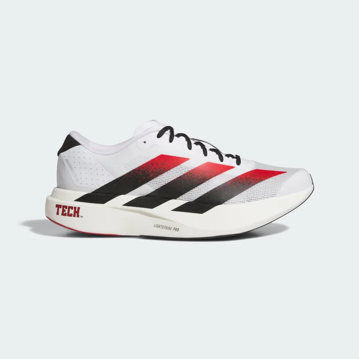 adidas Texas Tech Red Raiders adizero Evo SL Cloud White 6 Unisex