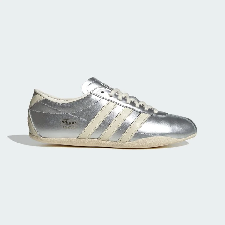 adidas Tokyo Shoes Silver Metallic 5 Womens