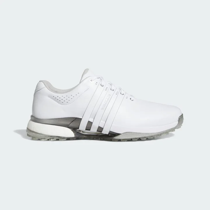 adidas Tour360 25 Spikeless Golf Shoes Cloud White 7 Mens