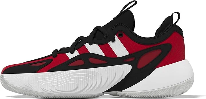 adidas Trae Unlimited 2 Basketball Shoes Basketball Shoes Better Scarlet/Black/Black : Men's 10 - Women's 11 Medium, Synthetic - Image 4