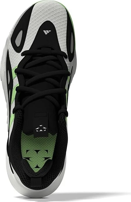 adidas Trae Unlimited 2 Basketball Shoes Basketball Shoes Cloud White/Green Spark/Off-White : Men's 12 - Women's 13 Medium, Synthetic - Image 2