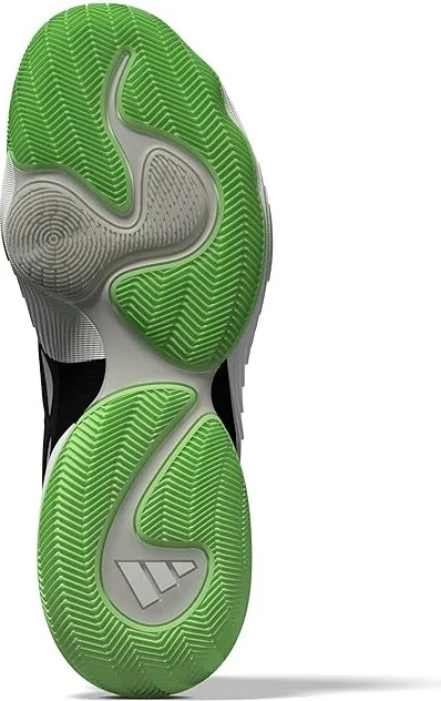 adidas Trae Unlimited 2 Basketball Shoes Basketball Shoes Cloud White/Green Spark/Off-White : Men's 12 - Women's 13 Medium, Synthetic - Image 3