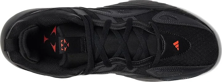 adidas Trae Unlimited Basketball Shoes Basketball Shoes Black/Lucid Lemon/Solar Red : Men's 6 - Women's 7 Medium, Textile - Image 2