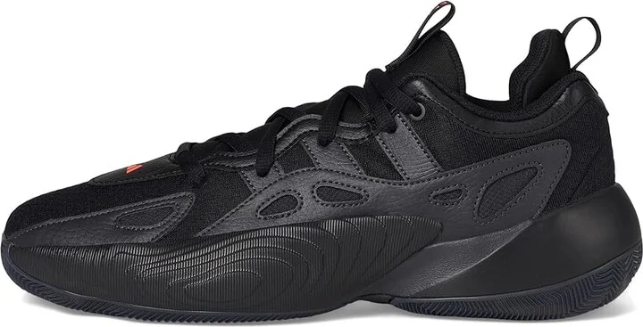 adidas Trae Unlimited Basketball Shoes Basketball Shoes Black/Lucid Lemon/Solar Red : Men's 6 - Women's 7 Medium, Textile - Image 6