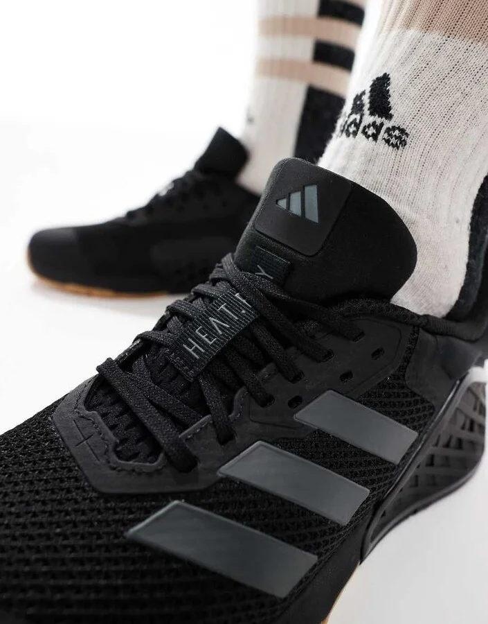 adidas Training Dropset 3 sneakers in black - Image 3