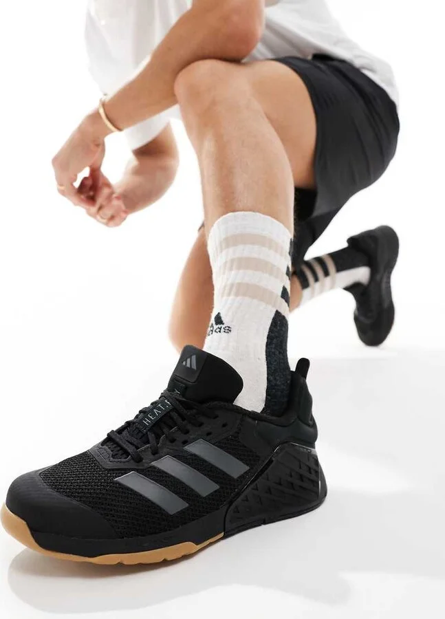 adidas Training Dropset 3 sneakers in black