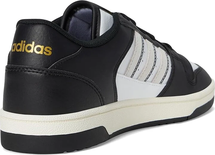 adidas Turnaround Basketball Shoes Black/Crystal Sand/Cloud White : Men's 9 - Women's 10 Medium, Leather/Suede - Image 4