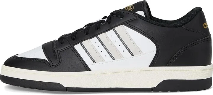 adidas Turnaround Basketball Shoes Black/Crystal Sand/Cloud White : Men's 9 - Women's 10 Medium, Leather/Suede - Image 6