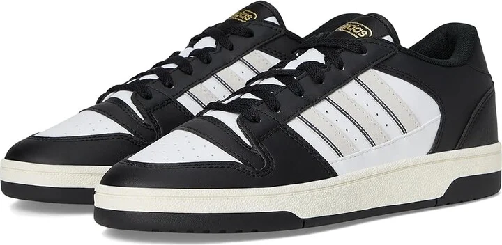adidas Turnaround Basketball Shoes Black/Crystal Sand/Cloud White : Men's 9 - Women's 10 Medium, Leather/Suede