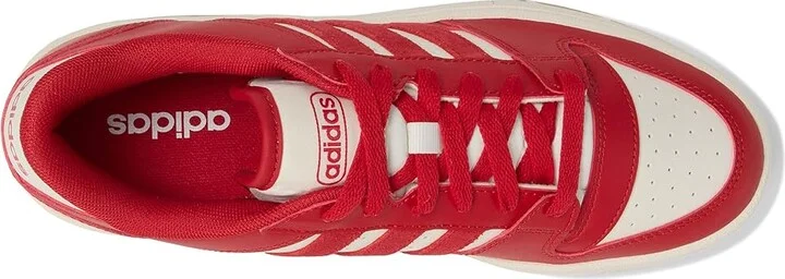 adidas Turnaround Basketball Shoes Collegiate Red/Collegiate Red/Cloud White : Men's 10 - Women's 11 Medium, Leather/Suede - Image 2