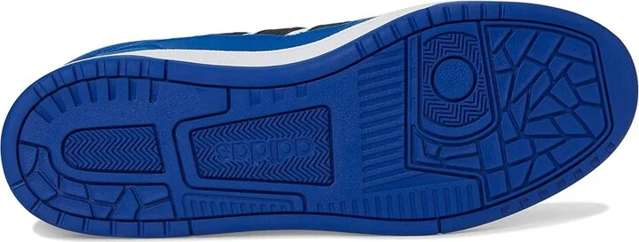 adidas Turnaround Mid Basketball Shoes Team Royal Blue/Black/White : Men's 11 - Women's 12 Medium, Leather - Image 3