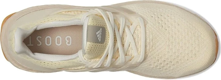 adidas Ultraboost 1.0 Women's Shoes White/Cyber Metallic/Warm Vanilla : 8 C - Medium - Image 2