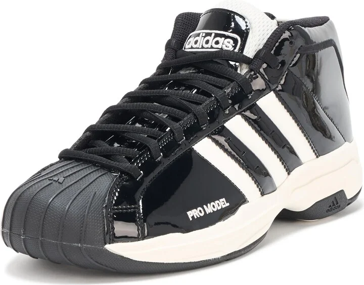 adidas Unisex Pro Model 2G Mid Top Basketball Sneaker