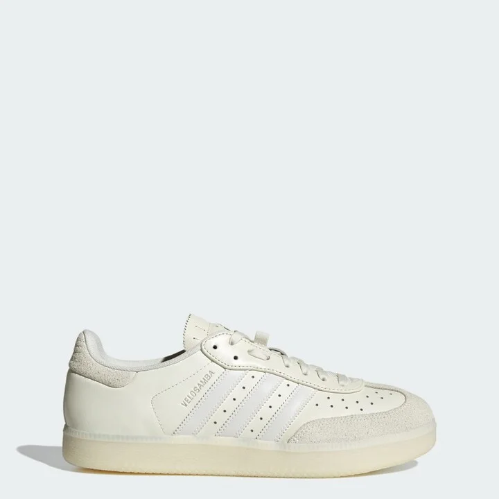 adidas Velosamba Leather Shoes Off White 5 Unisex