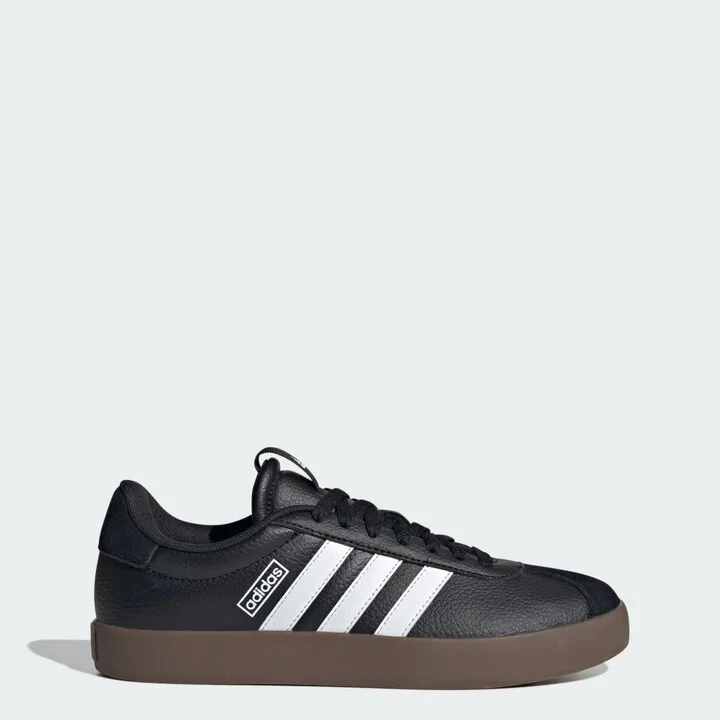 adidas VL Court 3.0 Low Shoes Core Black M 4 / W 5 Womens