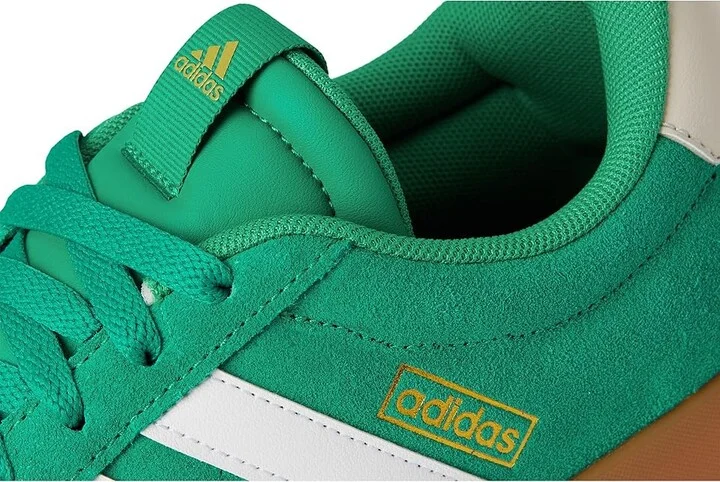 adidas VL Court 3.0 Men's Shoes Court Green/White/Alumina : 10.5 D - Medium, Leather - Image 7