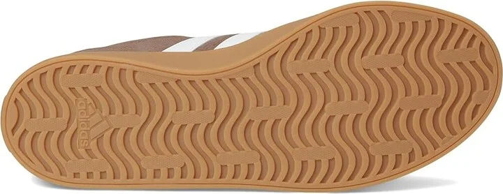 adidas VL Court 3.0 Men's Shoes Earth Strata/White/Gold Metallic : 11 D - Medium, Leather - Image 3