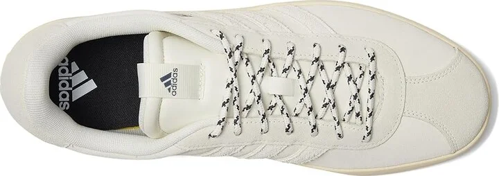 adidas VL Court 3.0 Men's Shoes Off-White/Off-White/Ivory : 10 D - Medium, Leather - Image 2