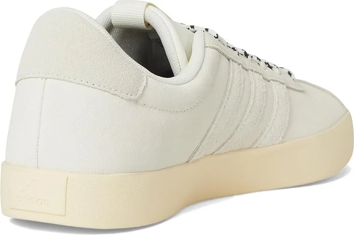 adidas VL Court 3.0 Men's Shoes Off-White/Off-White/Ivory : 10 D - Medium, Leather - Image 4