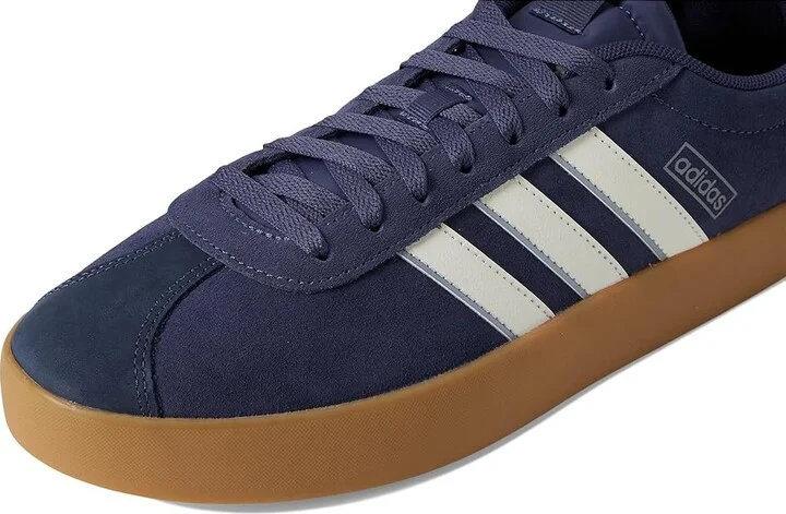 adidas VL Court 3.0 Men's Shoes Shadow Navy/Off-White/Ink : 12.5 D - Medium, Leather - Image 7