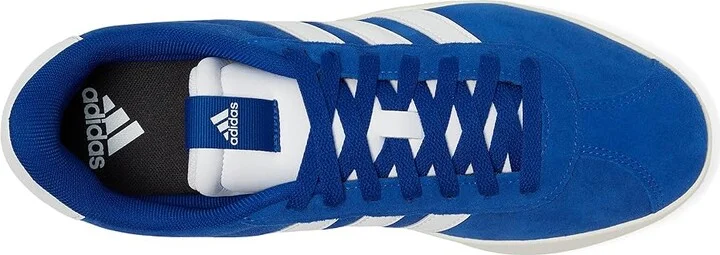 adidas VL Court 3.0 Men's Shoes Team Royal Blue/White/Off-White : 12 D - Medium, Leather - Image 2