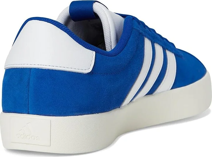 adidas VL Court 3.0 Men's Shoes Team Royal Blue/White/Off-White : 12 D - Medium, Leather - Image 4