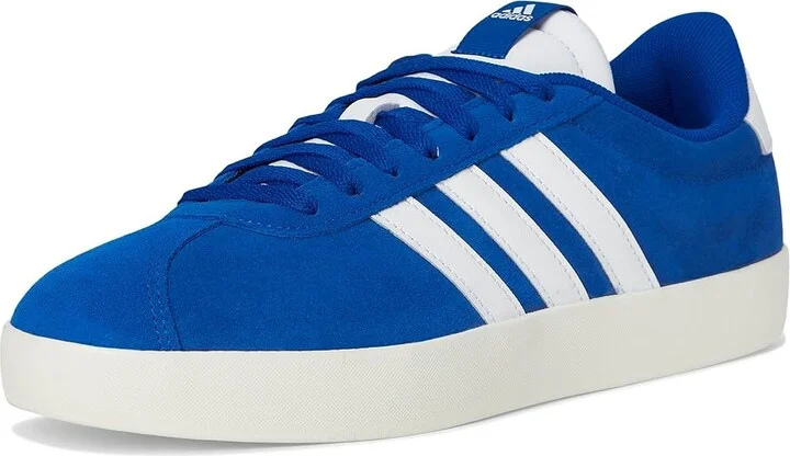 adidas VL Court 3.0 Men's Shoes Team Royal Blue/White/Off-White : 12 D - Medium, Leather - Image 5