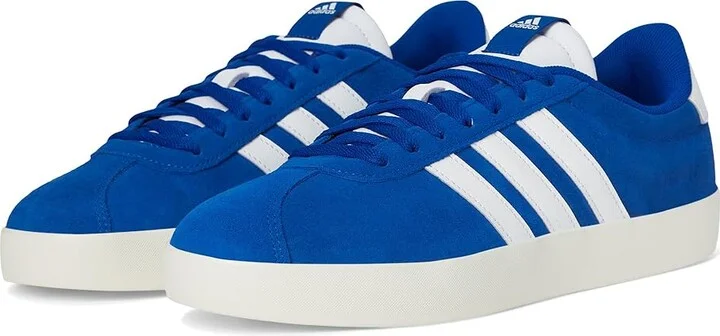adidas VL Court 3.0 Men's Shoes Team Royal Blue/White/Off-White : 12 D - Medium, Leather