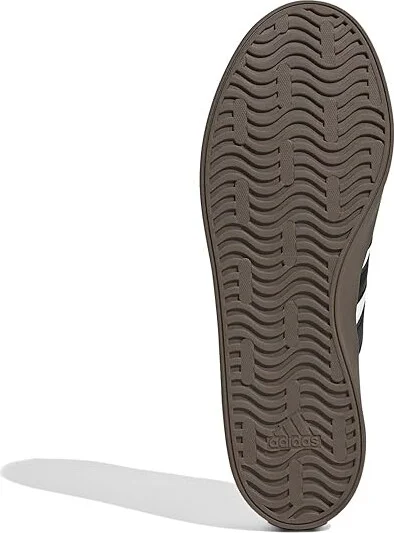 adidas VL Court 3.0 Men's Shoes White/Black/Grey : 10 D - Medium, Leather - Image 3
