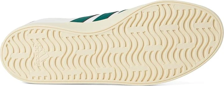 adidas VL Court 3.0 Men's Shoes White/Collegiate Green/Court Green : 12 D - Medium, Leather - Image 3