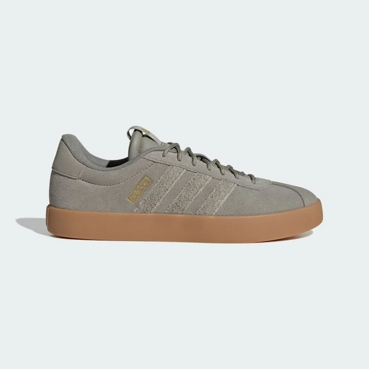 adidas VL Court 3.0 Shoes Silver Pebble 7 Mens