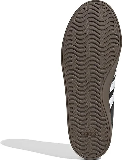 adidas VL Court 3.0 Women's Shoes Black/White/Gum : 5.5 B - Medium, Leather - Image 3