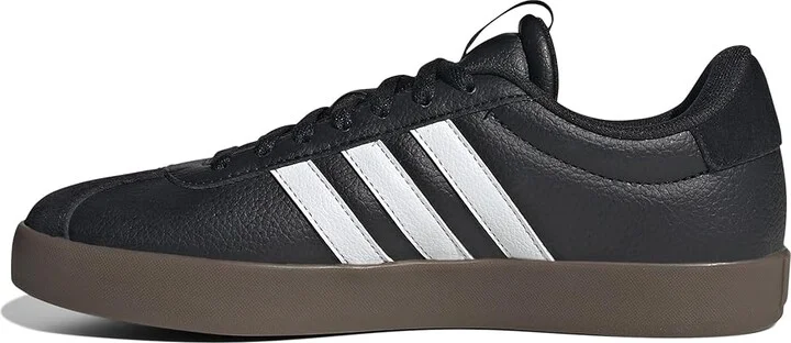 adidas VL Court 3.0 Women's Shoes Black/White/Gum : 5.5 B - Medium, Leather - Image 5