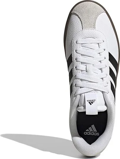 adidas VL Court 3.0 Women's Shoes White/Black/Grey : 9.5 B - Medium, Leather - Image 2