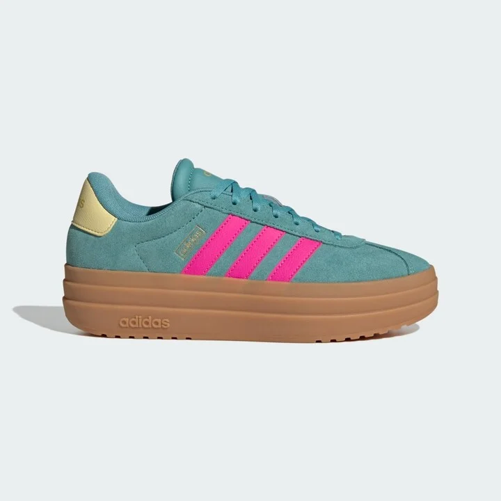 adidas VL Court Bold Shoes Powder Teal 5 Womens