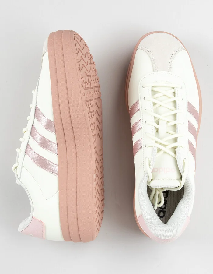 ADIDAS VL Court Bold Womens Platform Shoes - Image 6