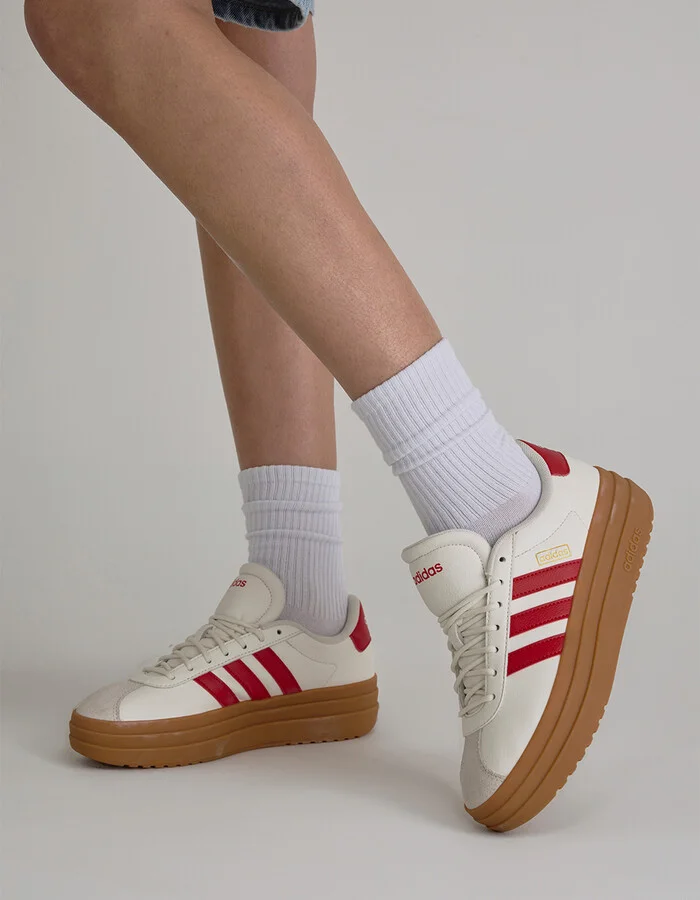 ADIDAS VL Court Bold Womens Platform Shoes - Image 7