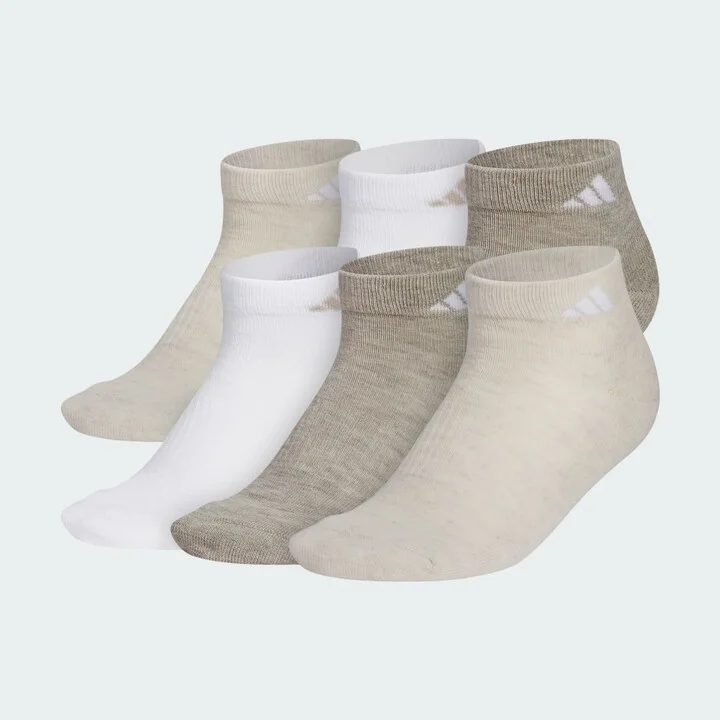 adidas WM ATH CUSH 6-PACK LOW CUT Alumina M