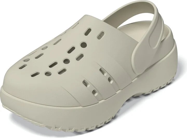 adidas Women's Adilette Clog Platform Slide Sandal