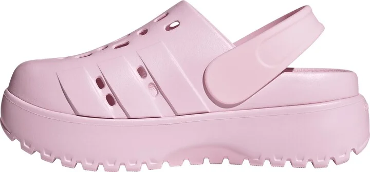 adidas Women's Adilette Clog Platform Slide Sandal