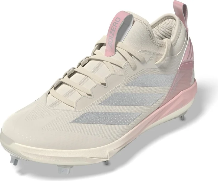 Chalk White/Silver Metallic/Clear Pink