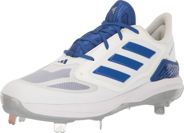 White/Team Royal Blue/Silver Metallic
