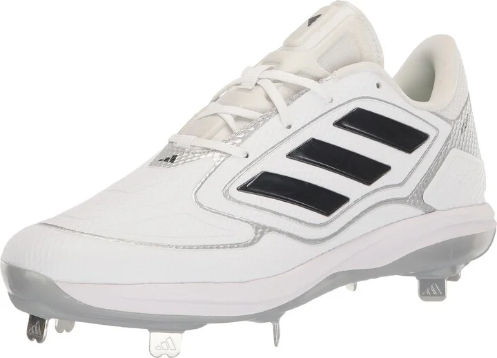 White/Black/Silver Metallic