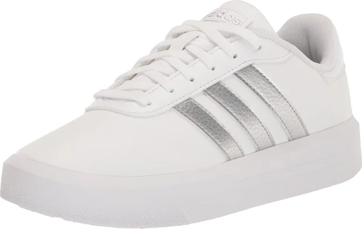 White/Silver Metallic/White