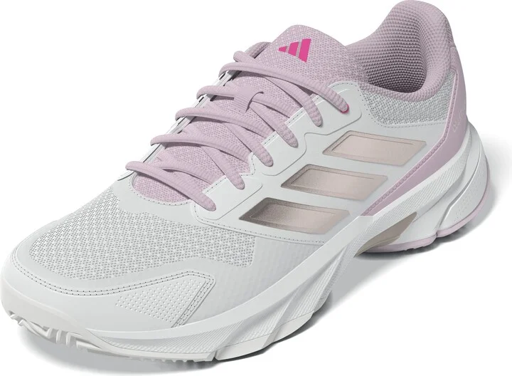 White/Silver Metallic/Lucid Pink