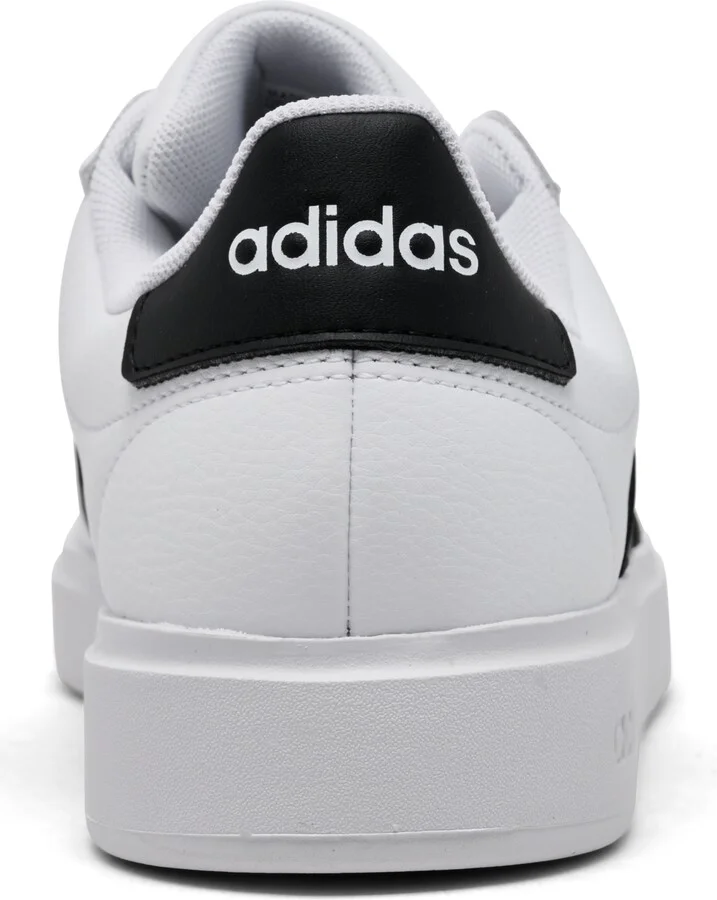 adidas Women's Grand Court Cloudfoam Lifestyle Court Comfort Casual Sneakers from Finish Line - White, Core Black - Image 4